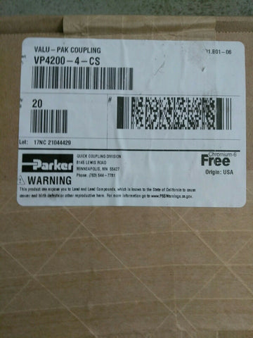 New Parker Hydraulic 1/2" FNPT Two-Way Sleeve Coupler Set-Mega Mart Warehouse-Ultimate Unclaimed Freight Buyer and Seller Specialists