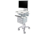 Ergotron SV43-2570-0 StyleView Medical Cart with HD Pivot, 7 Drawers SHIPS FREE