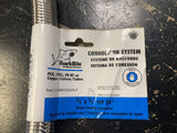 SharkBite U3088FLEX24LF Water Heater Connector Hose 3/4" x 3/4" FIP 24"