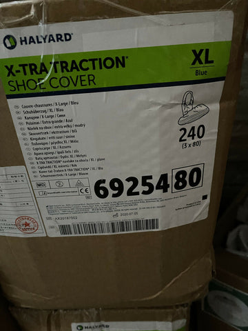 NEW 240 Halyard X-TRA Traction Shoe Cover #69252 XL-Mega Mart Warehouse