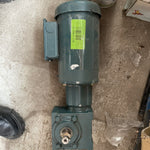 BALDOR VEUHM3558T SUPER-E MOTOR 2HP 1755RPM W/232A10R14 TIGEAR 2 GEAR REDUCER