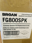 Broan-NuTone Bluetooth Speaker Bathroom Exhaust Fan w/ LED Grille FG800SPK-Mega Mart Warehouse