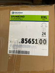 HALYARD 85651 SPUNBOUND COVERALL XXL, CASE OF 24 **FREE SHIPPING**