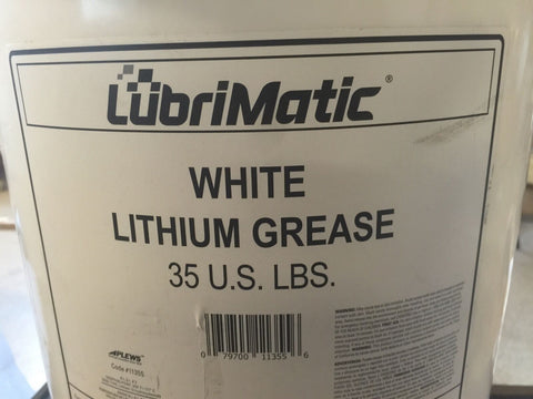 Lubrimatic 1135 White Lithium Grease 35 LB BUCKET-Mega Mart Warehouse-Ultimate Unclaimed Freight Buyer and Seller Specialists