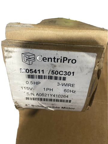 Goulds M05411 Submersible Motor 1/2HP 50c301