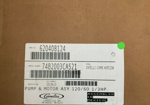 NEW / BOX CORNELIUS INTELLI-CARB HORIZON PUMP & MOTOR ASSEMBLY 620408124 120V-Mega Mart Warehouse-Ultimate Unclaimed Freight Buyer and Seller Specialists