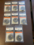 NEW LM11949/LM11910 3/4" inch Tapered Roller Bearings   1298479 8 PER LOT