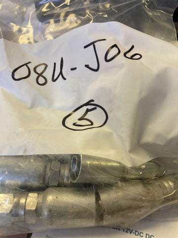NEW Eaton LOT OF 5 08U-J06 Male Pipe Swivel 1/2in Hose Id X 3/8in Tube Fitting-Mega Mart Warehouse
