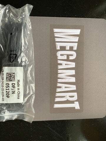 Dell DP/N 05120P 3-Prong AC Power Cord Adapter Cable - Black NEW SEALED