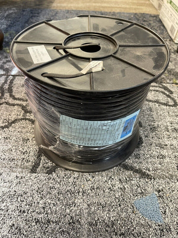 L-6C26F02-BK CABLE, 26 AWG, 6 CONDUCTOR, TELEPHONE LINE CORD STRANDED FLAT 1000'