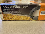 NEW Electric radiant floor heating cables  DITRA-HEAT membrane DHEHK12043