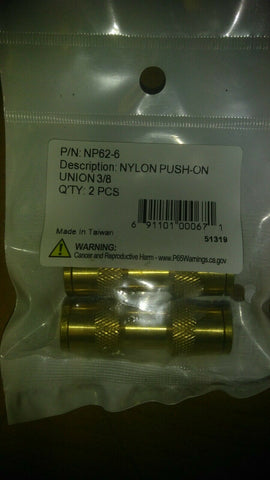 (10 SETS OF 2PCS) NEW POWER PRODUCTS NYLON PUSH-ON NP62-6-Mega Mart Warehouse-Ultimate Unclaimed Freight Buyer and Seller Specialists