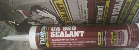 (1 CASE OF 12) Titebond Urethane Acrylic Elastomer Sealant Cartridge 8741 UA 920-Mega Mart Warehouse