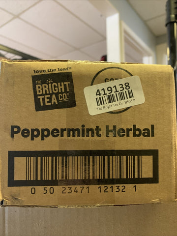 NEW The Bright Tea Co. Peppermint Herbal tea For Flavia Brewers 100 CT (B505)