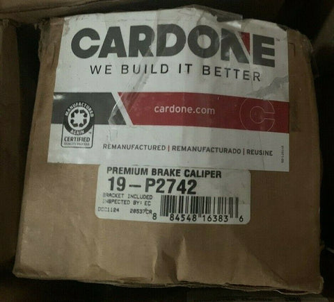 NEW Cardone 19-P2742 Remanufactured Premium Brake Caliper