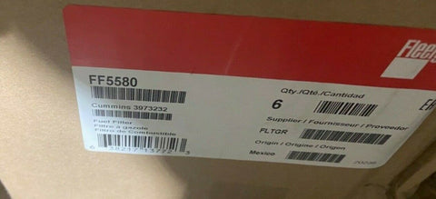 NEW (CASE OF 6) FF5636 FLEETGUARD FUEL FILTER BF7924-Mega Mart Warehouse-Ultimate Unclaimed Freight Buyer and Seller Specialists