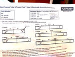 PLASTICADE 8169 HARD WARE FIT FOR STEEL POST T-III BARR