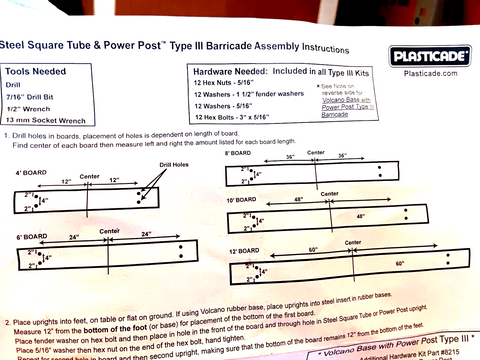 PLASTICADE 8169 HARD WARE FIT FOR STEEL POST T-III BARR