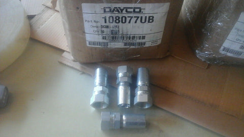 Dayco 108077 Coupling DC08-12FJ  4 PCS-Mega Mart Warehouse-Ultimate Unclaimed Freight Buyer and Seller Specialists
