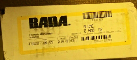 (4 BOXES OF 25) BADA ALCMC 0.500OZ WHEEL WEIGHT-Mega Mart Warehouse-Ultimate Unclaimed Freight Buyer and Seller Specialists