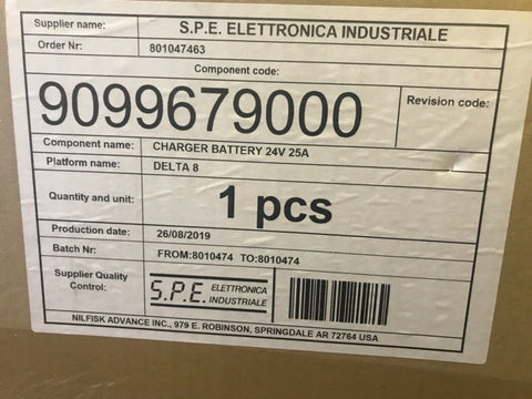 NEW Nilfisk Advance, Clarke, Viper OEM# 9099679000 - Charger battery 24v 25a-Mega Mart Warehouse-Ultimate Unclaimed Freight Buyer and Seller Specialists