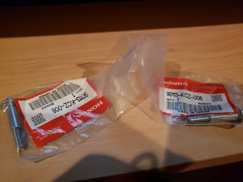 (2 PC LOT) GENUINE OEM Honda 90113-KCZ-006 - BOLT LEVER PIVOT-Mega Mart Warehouse-Ultimate Unclaimed Freight Buyer and Seller Specialists