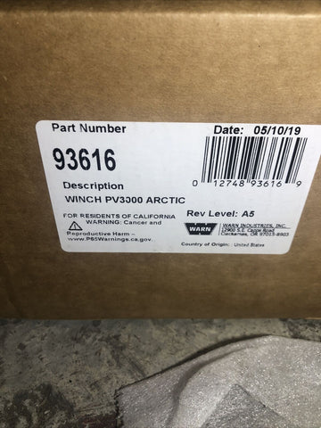 ARCTIC CAT KIT WINCH 3000-lb ATV NEW-Mega Mart Warehouse-Ultimate Unclaimed Freight Buyer and Seller Specialists