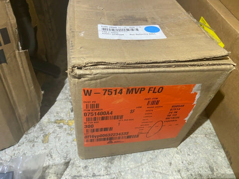 Avery Dennison W-7514. FLUORESCENT ORANGE. ALUMINUM ADHESIVE 24"X150FT-Mega Mart Warehouse-Ultimate Unclaimed Freight Buyer and Seller Specialists