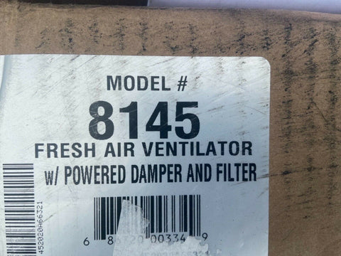 NEW Aprilaire Model 8145 Fresh Air Intake Ventilator-Mega Mart Warehouse-Ultimate Unclaimed Freight Buyer and Seller Specialists