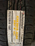 NEW P235/65R18 Bridgestone Dueler H/T 687 104T SL/4 Ply BSW Tire-Mega Mart Warehouse-Ultimate Unclaimed Freight Buyer and Seller Specialists