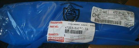 (1) NEW GENUINE OEM BRAKE MASTER CYLINDER ASSYTOYOTA FORKLIFT 47210-U2170-71-Mega Mart Warehouse
