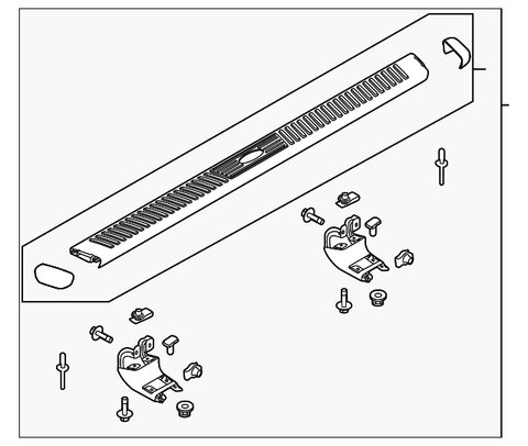 NEW GENUINE FORD Running Board - Ford (CL3Z-16451-CA) 2010-2014 F-150-Mega Mart Warehouse-Ultimate Unclaimed Freight Buyer and Seller Specialists