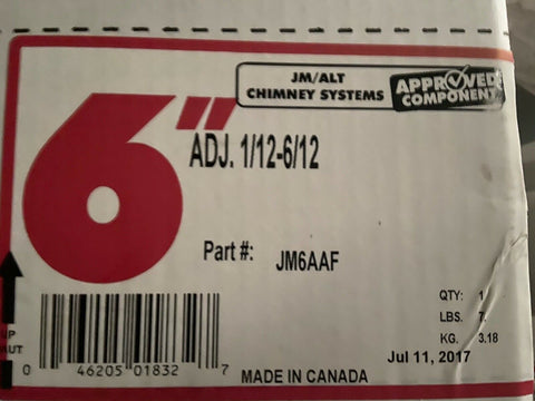 Selkirk JM6AAF Flat Roof Flashing With Storm Collar, 9 in W x 27-1/2 in L, Stain-Mega Mart Warehouse-Ultimate Unclaimed Freight Buyer and Seller Specialists