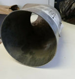 NEW DIESEL TECH 10567 45 Degree 5" OD-OD Aluminized Exhaust Elbow, 8" Legs