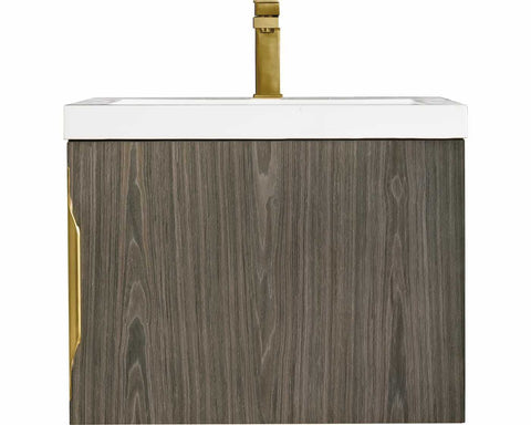 James Martin 388-V24-AGR-WG Columbia Ash Gray 24" Single Vanity Cabinet