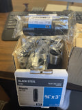 (CASE OF 15) STZ 300 3/4"X3" 500879 BLACK STEEL PIPE NIPPLE **FREE SHIPPING**