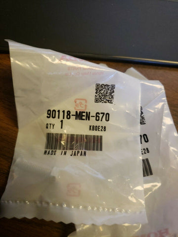 (2 PC LOT) GENUINE OEM Honda 90118-MEN-670 - BOLT, SHIPS FREE!!!-Mega Mart Warehouse-Ultimate Unclaimed Freight Buyer and Seller Specialists