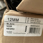 9665040G CoilBind 12 mm, 12", 4:1 GBC Spiral Plastic Coil Binds, Black 100 Pcs.