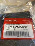 BRAND NEW GENUINE Honda Part # 17211-ZM7-000 Air Element Filter