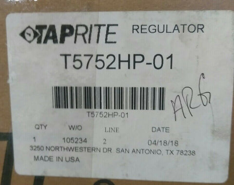 TAPRITE REGULATOR T5752HP-01-Mega Mart Warehouse-Ultimate Unclaimed Freight Buyer and Seller Specialists