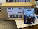 (6 PC BOX) PLUMB PAK PP820-29JUNIOR REPLACEMENT STRAINER BASKET, CHROME PLATED