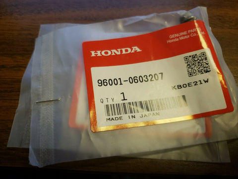 (2 PC LOT) GENUINE OEM HONDA 96001-0603207 BOLT, SHIPS FREE!!!-Mega Mart Warehouse-Ultimate Unclaimed Freight Buyer and Seller Specialists