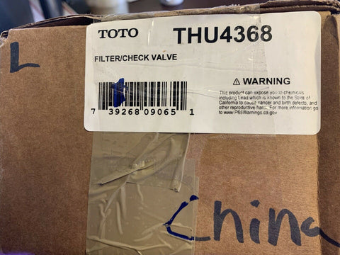 NEW Toto THU4368 Filter/Check Valve