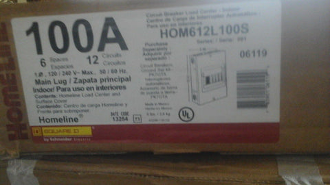 NEW IN BOX Square HOM612L100S  "FAST FREE SHIPPING"-Mega Mart Warehouse-Ultimate Unclaimed Freight Buyer and Seller Specialists