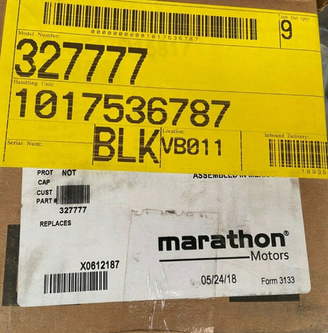 NEW MARATHON ACCUREX MOTOR,56,ME, 056T17D15817 327777-Mega Mart Warehouse-Ultimate Unclaimed Freight Buyer and Seller Specialists