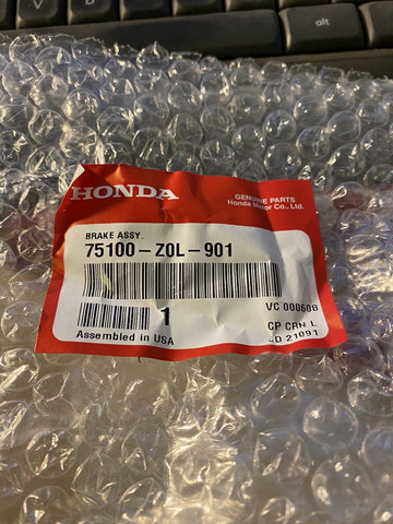 NEW Genuine HONDA Brake Assy GCV160 HRR216 HRX217 HRT216 75100-Z0L-901 OEM