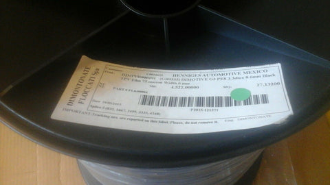 Dimontonate Floccati Spa TPV FILM - 75 MICRON - WIDTH 6 MM FLK00004-Mega Mart Warehouse-Ultimate Unclaimed Freight Buyer and Seller Specialists