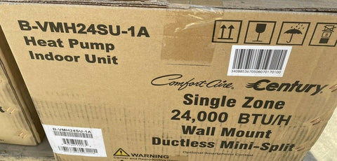 NEW COMFORT AIRE / CENTURY B-VMH24SU-1A HEAT PUMP INDOOR UNIT