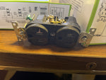 (10 PC CASE) LEVITON TAMPER RESISTANT DUPLEX RECEPTACLE TCR20-E (BLACK)-Mega Mart Warehouse-Ultimate Unclaimed Freight Buyer and Seller Specialists