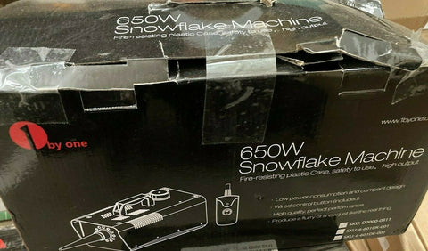 1 by one 650w Snowflake Machine SKU: O0000-0811 NEW-Mega Mart Warehouse